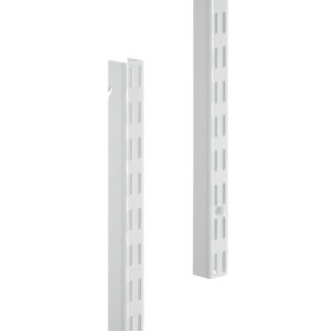 Crémaillères à suspendre pour crémaillères et consoles - Système suspendu - longueur 988 mm - finition blanc - ELFA® - 643197