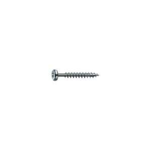 Vis à bois aggloméré tête ronde empreinte torx T30 revêtement Wirox partiellement filetée 6x80mm boîte de 200 pièces - SPAX - 643526
