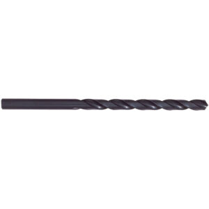 10 Forets Acier Rapide HSS pour le métal Foret HSS laminé cylindrique long Ø 5 - LT 132 mm / LU 87 mm - TIVOLY - 224702