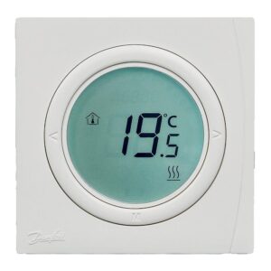 Thermostat d'ambiance électronique avec afficheur RET2001B alimentation par piles - DANFOSS - 553078