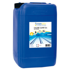 Extrait de javel concentré Chlore Actif 47,5° 12,6% jerrican plastique de 20 litres - ITECMA - 124910