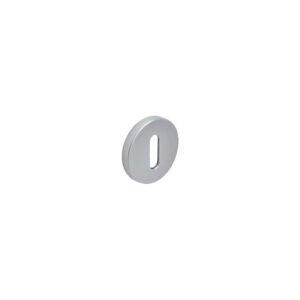 Béquille double sur rosaces ligne Logio aluminium anodisé argent clé L - VACHETTE ASSA ABLOY - 443395