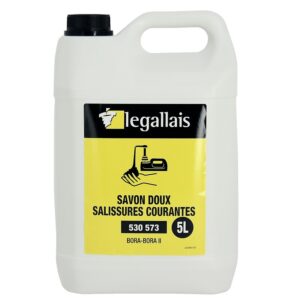 Savon doux Bora-Bora II pour salissures courantes bidon de 5l sans pompe - LEGALLAIS - 530573