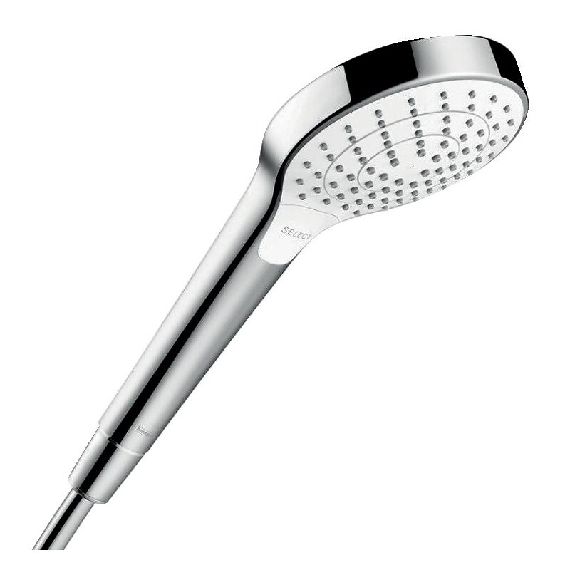 Douchette à main Croma Select S110 3 jets Ecosmart - débit limité à 9 litres/minute - HANSGROHE - 112737