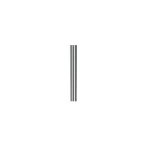 Tubes diamètre 28 mm finition nickel mat ligne tendance 2,50 m - Boulet - 570410