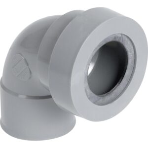 Coude PVC F/F à joint diamètre 40 CH88J - NICOLL - 716098
