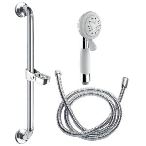 Ensemble de douche Dampier PMR sur barre avec douchette 3 jets - LEGALLAIS - 286050