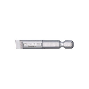 Embout de vissage 1/4" empreinte Fente - 0,8x4x50 mm - STAHLWILLE - 214384
