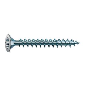 Vis à bois aggloméré tête fraisée empreinte Torx acier zingué blanc entièrement filetées WIROX® Ø3x16 mm, boîte de 1000 - SPAX - 536508