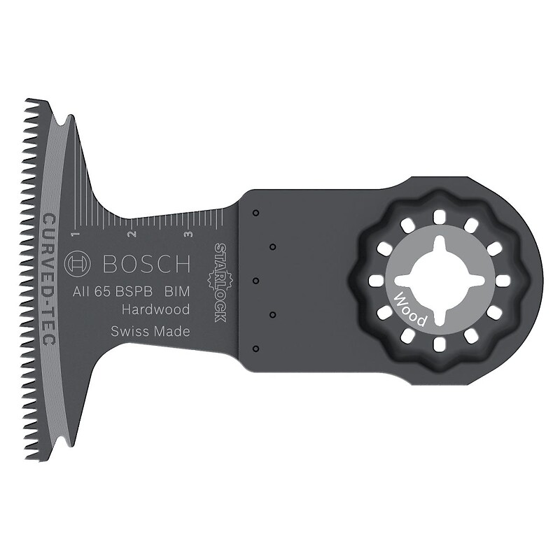Lames plongeantes 65 x 40 mm BIM Bois dur Précision Starlock - BOSCH - 515621