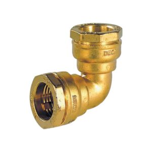 Coude laiton DECA PE diamètre 32 à serrage extérieur - SFERACO - 717031