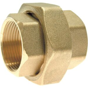 Raccords union 3 pièces laiton F/F 15x21 (1/2") - - 712228