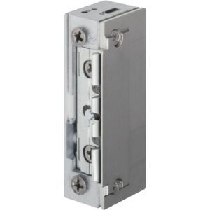 Gâche électrique à larder étanche - à émission et contact stationnaire - série 148 W Profix 2 - profil étroit sans découpe - 10/24 vcc - EFF EFF - 448673