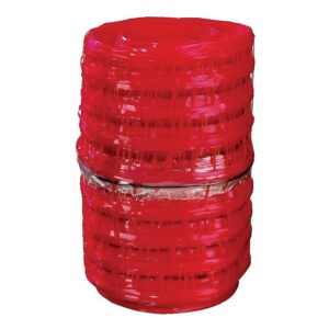 Grillage avertisseur rouge pour électricité largeur 30 cm rouleau de 100 m - - 370462