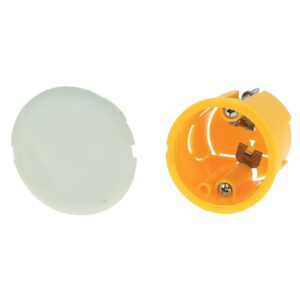 Boîte luminaire Batibox cloison sèche couvercle de finition pour applique - Legrand - 360914