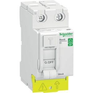 Interrupteur différentiel Resi9 2P 63A 30mA Type AC peignable XP - Schneider - 574834