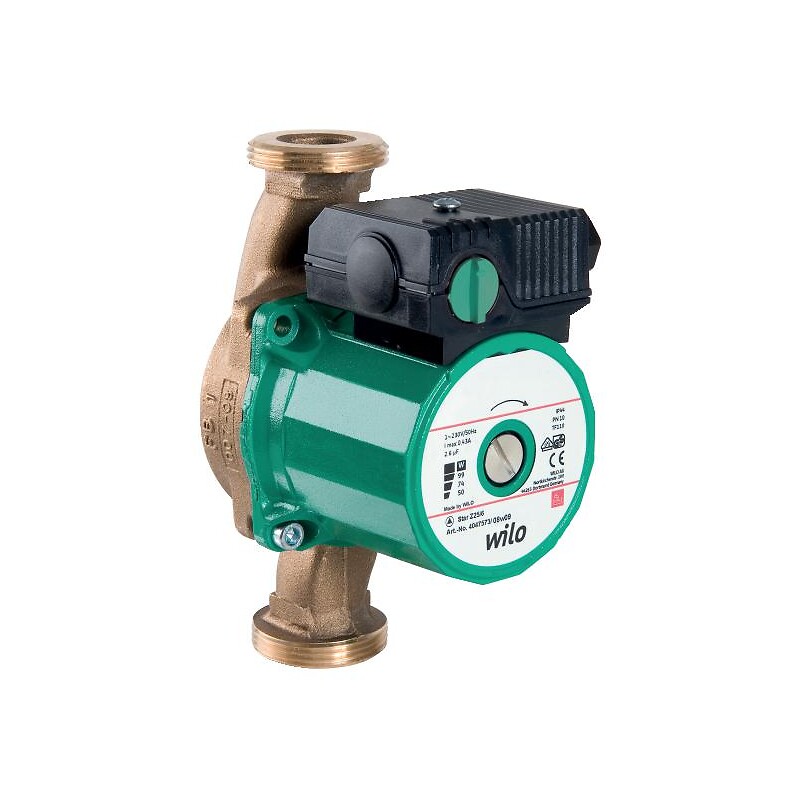 Circulateur de bouclage eau chaude sanitaire Star-Z 25/6-3 - WILO - 121396