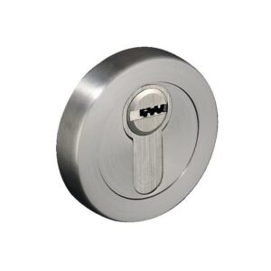Rosaces de fonction ligne Design DCG - clé I - finition nickelé satiné - DCG - 628776