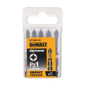 Embout de vissage Impact Torsion Flextorq 50mm Pz1 B5 - DEWALT - 623498