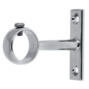 Piton de penderie TAHAA - rond diamètre 18 mm - avec vis - chromé - LEGALLAIS - 581967