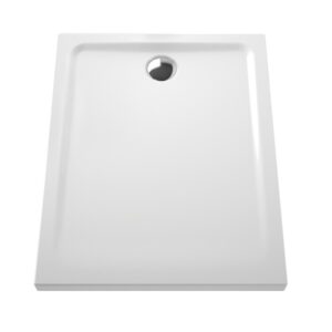 Receveur céramique Arkitekt 100x80x5x5 pour bonde Ø 90 - VITRA - 457080