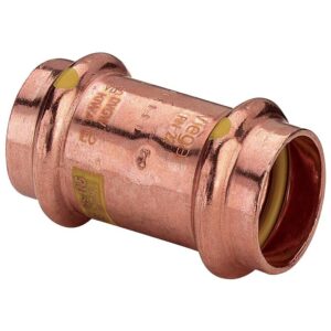 Manchon cuivre F/F diamètre 42 à sertir gaz - VIEGA - 719599