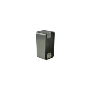 Boîtier inox en 42 x 87 x 38/42 mm pour mise en applique des boutons sur platine de 84,5 x 39,5 mm - IZYX SYSTEMS - 622665