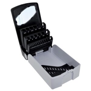 Coffret plastique vide 25 forets 1 à 13 mm - TIVOLY - 446615