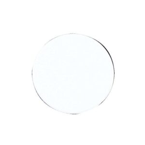 Cache-vis adhésif Chatham, diamètre 12 mm, coloris blanc, sachet de 100 pièces - LEGALLAIS - 567351