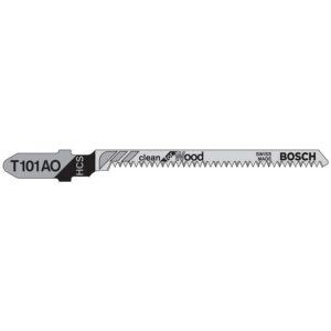 Lames de scies sauteuses T101AO, carte de 5 - BOSCH - 106436