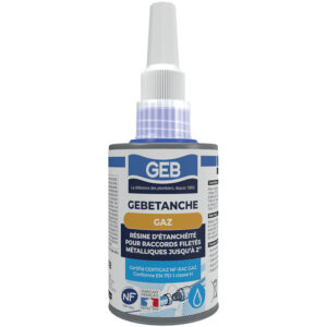 Résine anaérobie Gebétanche gaz 75 ml - GEB - 793394