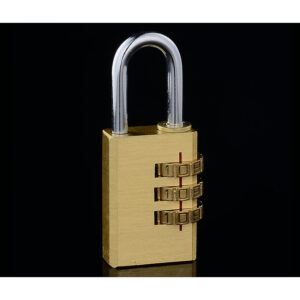 Cadenas à code en laiton laqué - Ancre 2 - 30 mm - LEGALLAIS - 412673