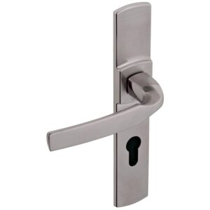 Béquille double sur plaque 195 mm ligne Artis chromé platine clé I - VACHETTE ASSA ABLOY - 195574