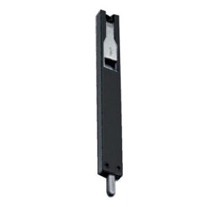 Verrou Titantre pour profil aluminium 140 x 8 mm finition noir ral 005 satiné - FAPIM - 644246