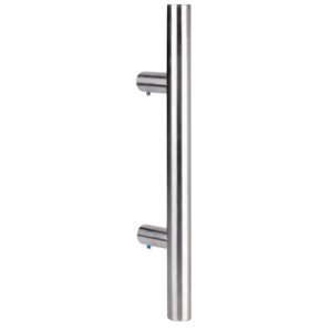 Poignée de porte battante en inox barre droite supports inclinés Boëdic - LEGALLAIS - 592866