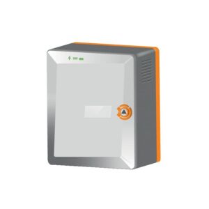 Alimentation en coffret ABS avec porte 230 Volts AC sortie 12 Volts DC 3 Ampères sans batterie de secours - IZYX SYSTEMS - 633438