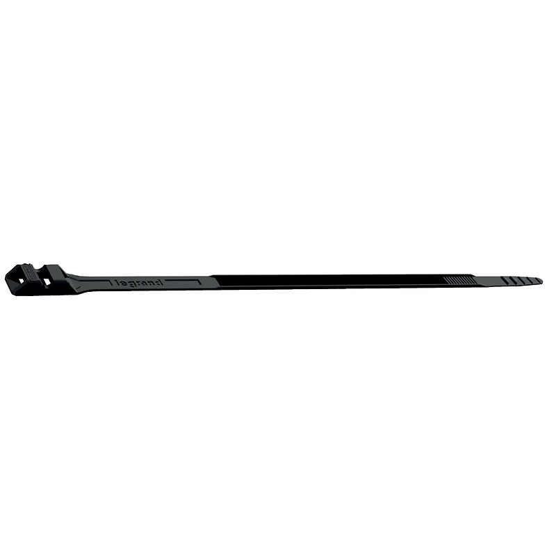 Colliers Colson ® noirs à dentures extérieures largeur 9mm longueur 262mm boîte de 100 pièces - Legrand - 136467