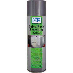 Traitement de surfaces métalliques Galva pack Premium, finition brillant, aérosol de 500 ml net - KF - 532799