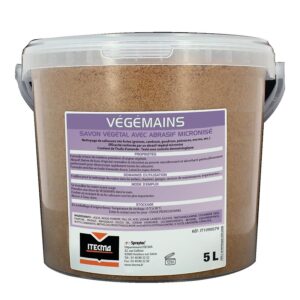 Savon végétal pour les mains Vegemains, bidon de 5 litres - ITECMA - 614706