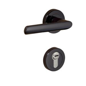 Béquille double laiton sur rosace ligne Spartine fintion vieux laiton mat - DCG - 628720