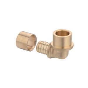 Coude PER à glissement diamètre 12 Rebun pour raccordement sur tube cuivre diamètre 14 - LEGALLAIS - 111183