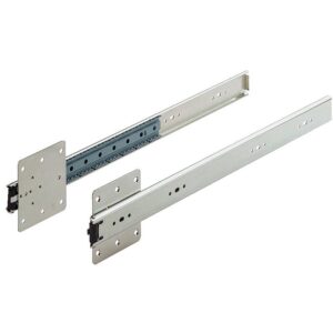 Ferrure pour porte escamotables KA5740 - kit coulisses à billes longueur 450 mm - charge 14 kg - HETTICH - 625095