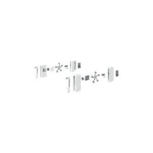 Adaptateur design side hauteur 144 blanc kit - HETTICH - 526394