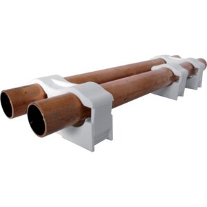 Colliers de fixation doubles Collclip, seau de 100 colliers - Collclip - 791288