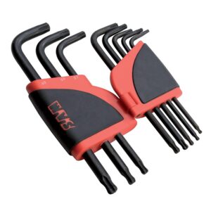Jeu de 8 clés mâles empreinte Torx longue tête spérique - SAM outillage - 351849
