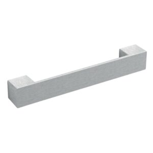 Poignée U12999 en zamak, finition nickelé satiné, longueur 336 mm, entraxe 320 mm - - 622966