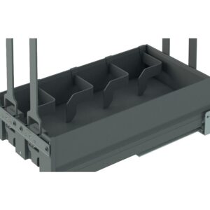 Séparateur bouteilles pour ferrures Ikona - finition antracite - plastique - INOXA - 217520