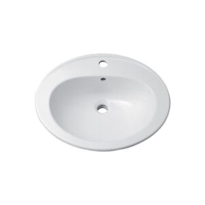 Vasque céramique à encastrer Bastia 56x47,5 cm blanche - GEBERIT - 711178