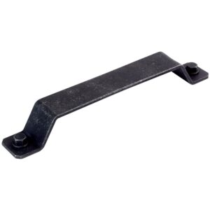 Poignée KENTUCKY longueur 180mm entraxe 160mm en zamak finition acier noir - - 461840