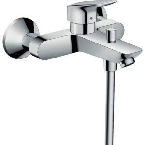 Mitigeur bain-douche mural Logis chromé - HANSGROHE - 621511